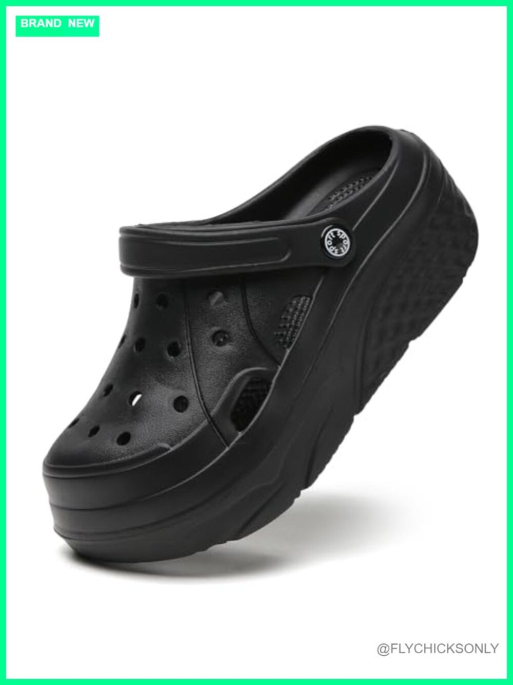 Platform Clogs Slip On Mules Wedge Sandals Gardener Shoes